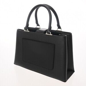 Louis Vuitton Leather Handbag Noir Kleber Epi Bag Black
